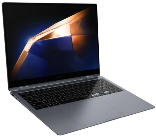 фото Ноутбук  Samsung Book 4 Pro 360 NP964 в Волгограде 16 ", Core Ultra 7, 16 Гб RAM, 1 Тб SSD, Arc graphics, Серый