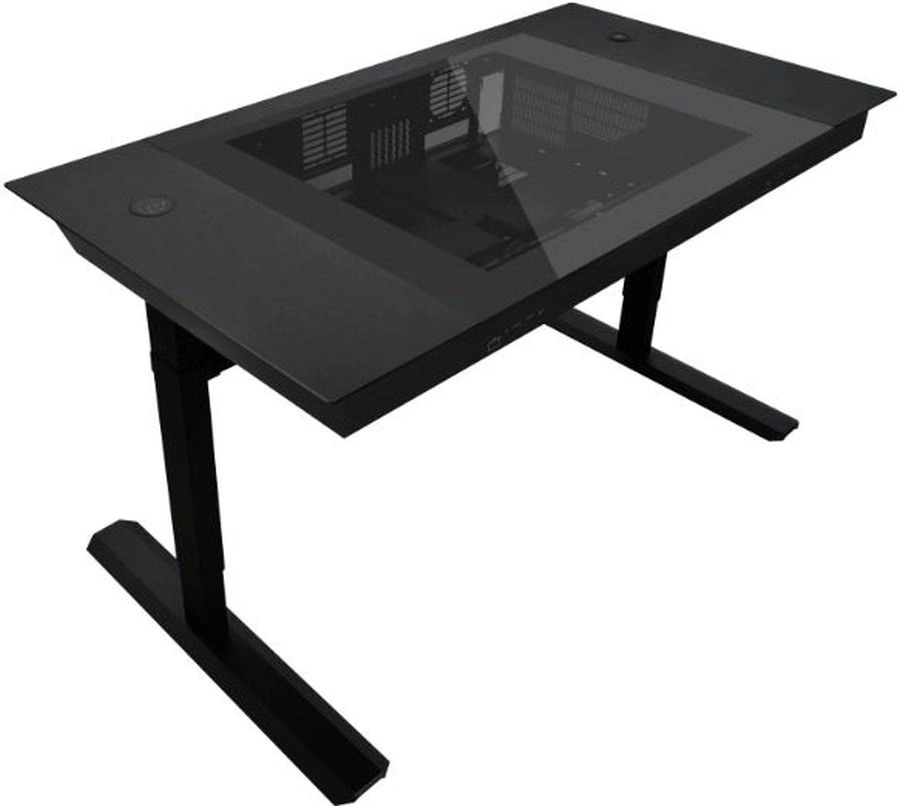 

Корпус eATX Lian-Li DK07X черный, без БП, 2*USB 3.0, 2*Usb Type-C, DK07X