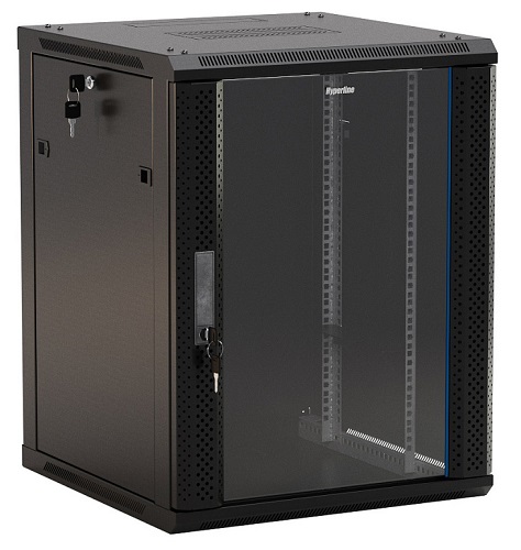 

Шкаф настенный 19", 9U Hyperline TWB-0945-GP-RAL9004 500x600х450, стеклянная дверью с перфорацией по бокам, ручка с замком, цвет черный (RAL 9004) (ра, TWB-0945-GP-RAL9004