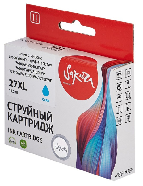 фото Картридж  Sakura SIC13T27124022 в Перми