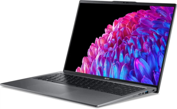 фото Ноутбук  Acer Swift Go 16 SFG16-72-787A в Уфе 16 ", Core Ultra 7, 32 Гб RAM, 1 Тб SSD, Arc graphics, Серый