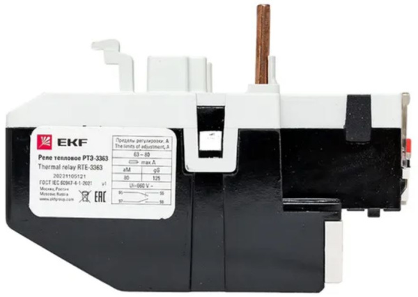 фото Тепловое реле  EKF rel-3363-63-80 в Перми