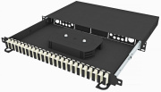фото Кросс оптический стоечный TopLAN КРСв-Top-1U-48SC/U-OM2-BK