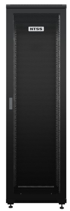 

Шкаф напольный NTSS R 18U 600х800мм, 4 профиля 19", двери стекло и сплошная металл, черный RAL 9005 (NTSS-R18U6080GS-BL), R