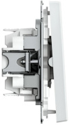 фото Выключатель двухклавишный Systeme Electric GAL000117S
