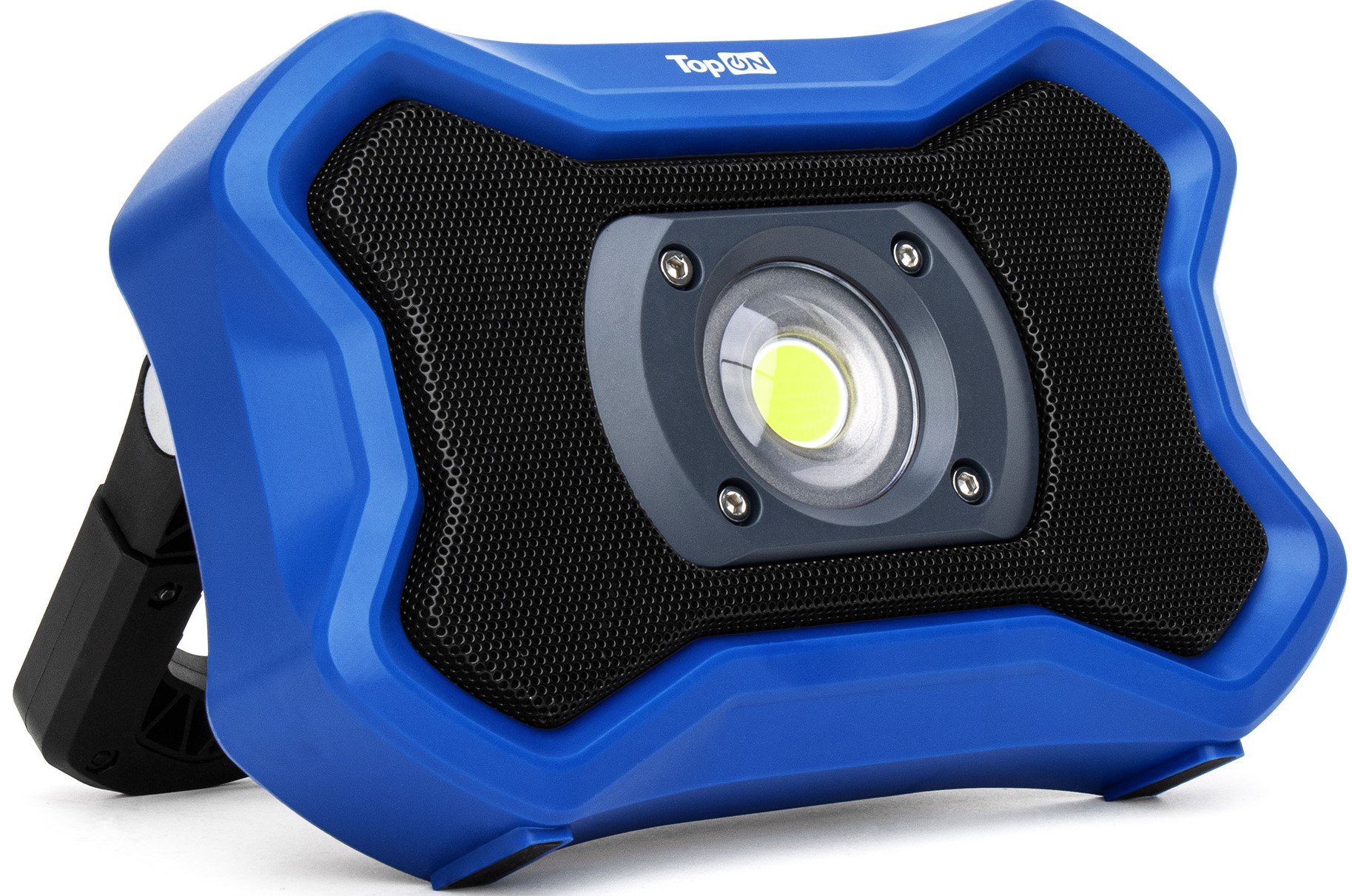 

Фонарь аккумуляторный TopOn TOP-MX2BTB LED, 20Вт, 2000лм, 7.4В, 4.0Ач, 29.6Втч, Bluetooth колонка, синий, TOP-MX2BTB