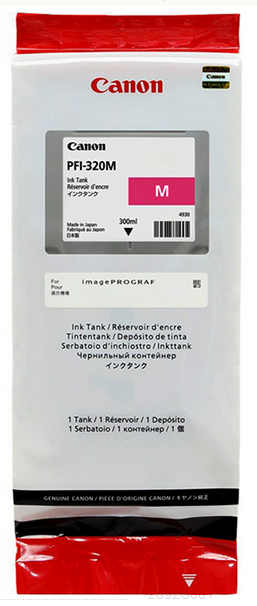 

Картридж Canon PFI-320 2892C001 magenta (300 мл для ТМ-серии), PFI-320