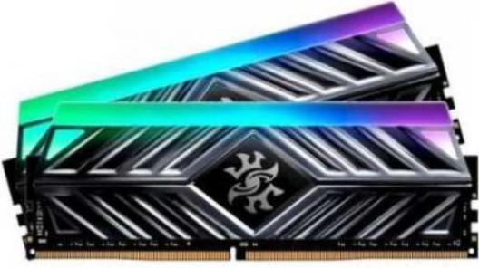 

Модуль памяти DDR4 16GB (2*8GB) ADATA AX4U32008G16A-DT41 XPG SPECTRIX D41 RGB tungsten grey PC4-25600 3200MHz CL16 радиатор 1.35V RTL, AX4U32008G16A-DT41