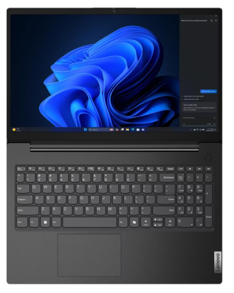 фото Ноутбук Lenovo V15 G5 IRL 15.6" (Intel Core i5, 16Гб DDR5, SSD 512 Гб, UHD Graphics, Windows 11 Профессиональная) Черный [83GW0066PB_Win11Pro]
