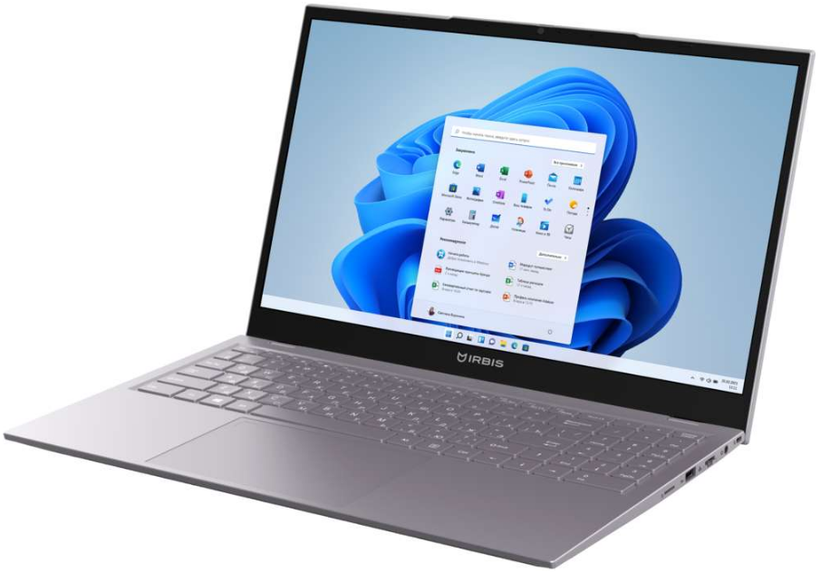 

Ноутбук Irbis 15NBP3505 i3-1215U/8GB/256GB SSD/UHD Graphics/15.6" FHD IPS/WiFi/BT/Cam/Win11Pro/серый, 15NBP3505