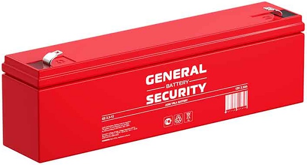 

Аккумулятор General Security GS2.3-12, GS2.3-12
