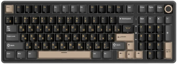 фото Механическая клавиатура Royal Kludge RK R98 Pro, USB, Черный, Серый, [6935280830082] в Екатеринбурге