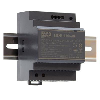 

Преобразователь AC-DC сетевой Mean Well HDR-100-48N источник питания 48В, монтаж на DIN-рейку, HDR-100-48N