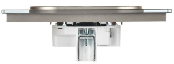 фото Розетка двухместная без заземления  IEK SK-R20-10-K37 в Ростове-на-Дону