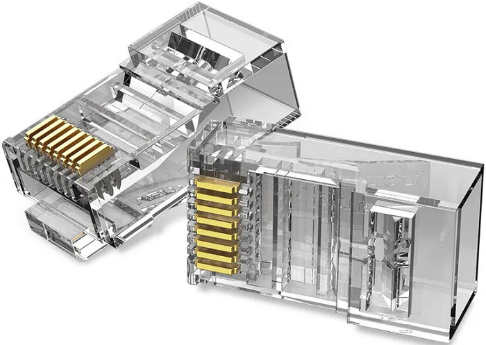 

Коннектор Vention IDDR0-10 RJ45 (8p8c), cat. 6, под витую пару (10шт.), IDDR0-10