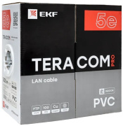 фото Кабель витая пара EKF TRP-5EFTP-04PVC-GY-IN3