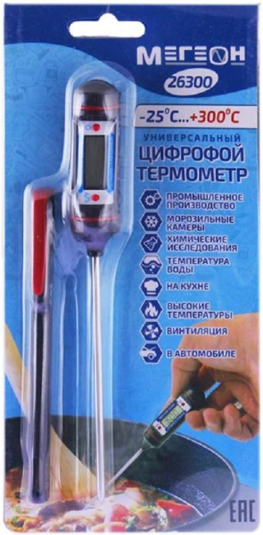 фото Термометр контактный МЕГЕОН 26300 в Красноярске