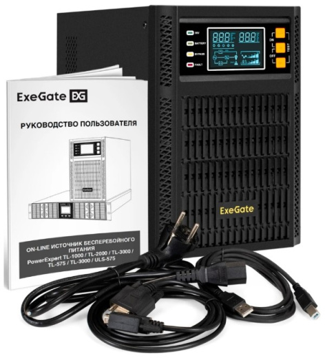 фото Источник бесперебойного питания  Exegate PowerExpert TL-2000.LCD.AVR.3SH.USB.RS232.SNMP в Екатеринбурге