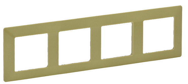 

Рамка Legrand 754084 Valena LIFE, 4-ая, лайм, 754084