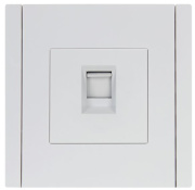 фото Розетка компьютерная IEK FP-K10-1-K01