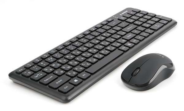 

Клавиатура и мышь Wireless Gembird KBS-9200 2.4ГГц, KBS-9200