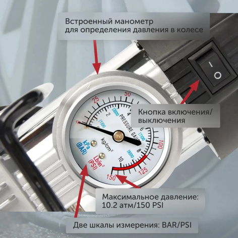 фото Компрессор автомобильный StarWind CC-240 в Перми