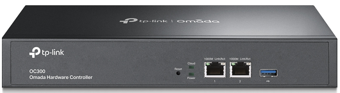 

Контроллер TP-LINK OC300 аппаратный Omada, централизованное управление EAP Omada, 2хEthernet 10/100/1000 Мбит/с, USB 3.0, до 500 Точками доступа/Комму, OC300