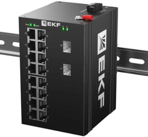 фото Коммутатор промышленный  EKF TSX-U-2GX/SFP-16GT в Красноярске