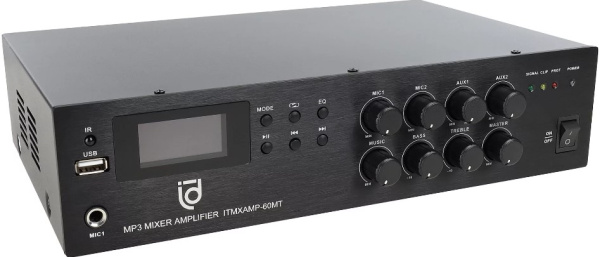 фото Микшер-усилитель  INTREND ITMXAMP-60MT
