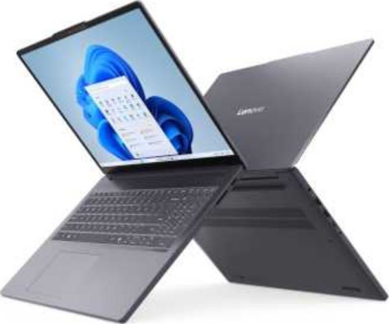 фото Ноутбук Lenovo IdeaPad Slim 3 16AHP10 16" (AMD Ryzen 5, 16Гб DDR5, SSD 512 Гб, Radeon 760M, Windows 11 Профессиональная) Серый [83KB000BRK_W11P]
