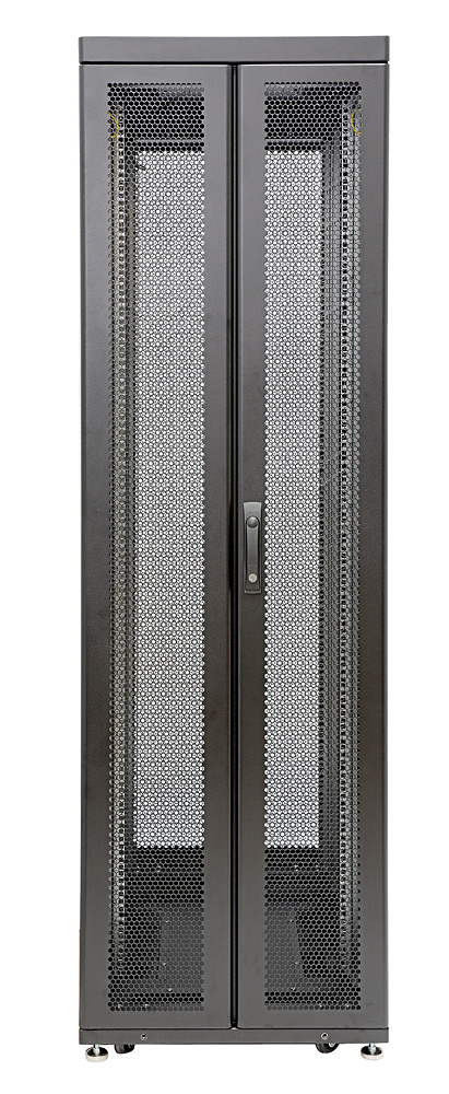 

Шкаф напольный 19", 42U Eurolan 60F-42-6C-95BL Rackcenter D9000 600×1200, передняя дверь перфорированная двустворчатая, задняя дверь перфорированная д, 60F-42-6C-95BL