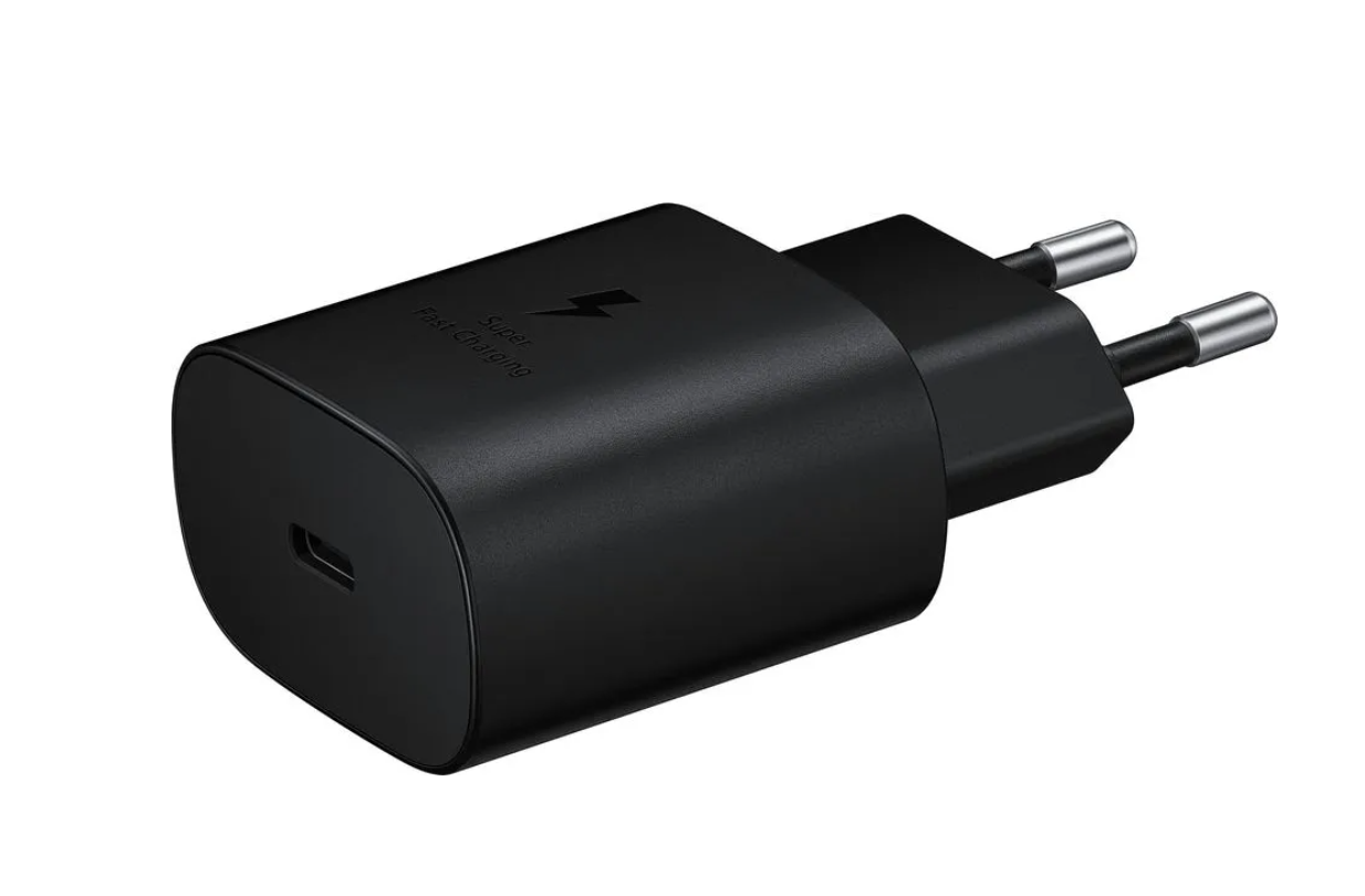 

Зарядное устройство сетевое Samsung EP-TA800 25W Type-C cable Black, EP-TA800