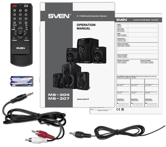 фото Компьютерная акустика 2.1 Sven MS-304 в Казани