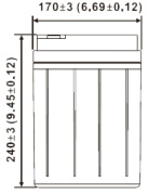 фото Аккумулятор WBR MB 150-12