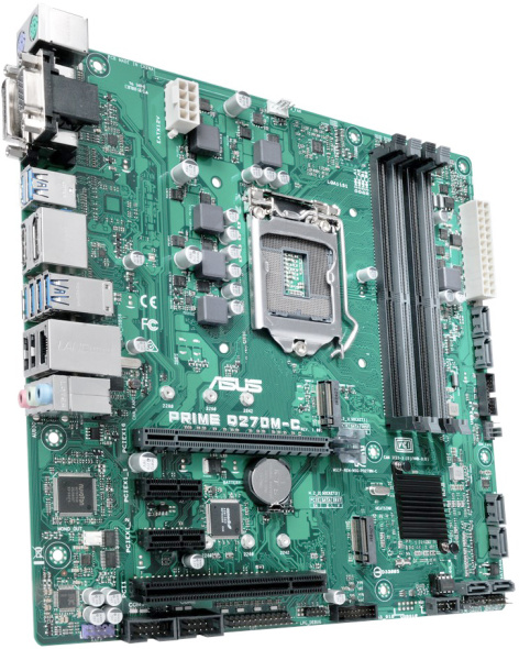 фото Материнская плата mATX ASUS PRIME Q270M-C