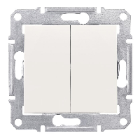

Выключатель Schneider Electric SDN0300121 Sedna 2-клавишный 10A, 250 В, IP20 (сх.5) (белый), SDN0300121