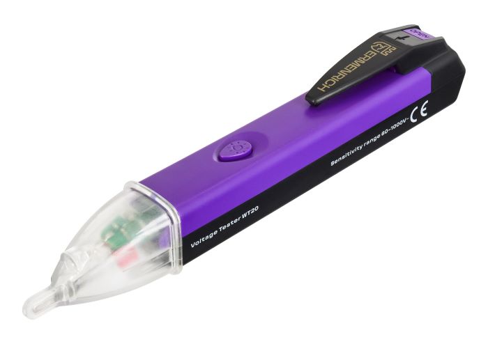 

Индикатор напряжения Ermenrich 83819 Zing WT20, фиолетовый, 83819