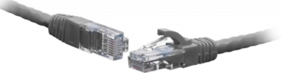 фото Кабель патч-корд F/UTP 5e кат. 3м SNR SNR-FU4-5E-030-LST-GY в Красноярске