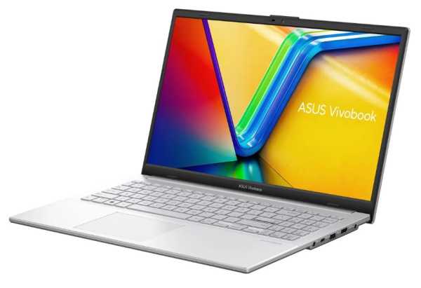 фото Ноутбук ASUS Vivobook Go 15 E1504FA-BQ5529 15.6" (AMD Ryzen 5, 16Гб LPDDR5, SSD 256 Гб, Radeon Graphics, Без ОС) Серебристый [90NB0ZR1-M07PU0]
