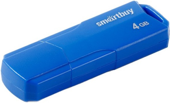 фото Накопитель USB 2.0 4GB SmartBuy SB4GBCLU-BU в Самаре
