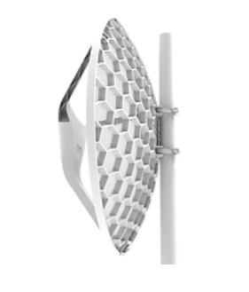 

Антенна Mikrotik RBLHGG-5acD-XL4pack Pack of 4x LHG XL 5 ac with 27dBi 5GHz antenna, Dual Chain 802.11ac wireless, 716MHz CPU, 256MB RAM, 1x Gigabit L, RBLHGG-5acD-XL4pack