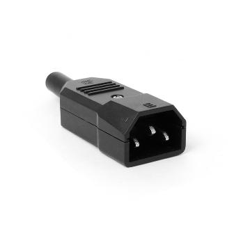 

Вилка Lanmaster LAN-IEC-320-C14 IEC 60320 C14, 10A, 250V, разборная, черная, LAN-IEC-320-C14