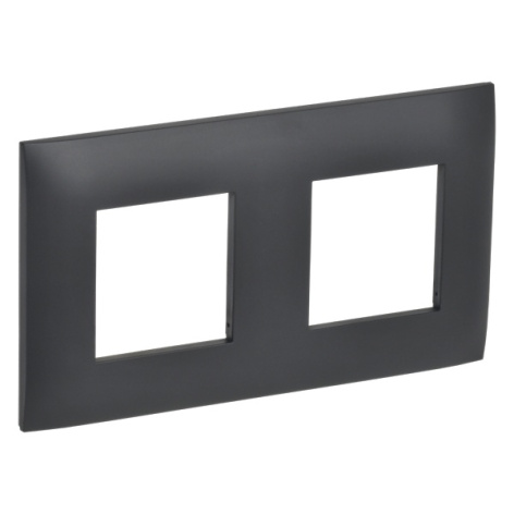 Изображение товара Рамка двойная IEK SK-M22-K48 ультратонкая из поликарбоната для электросистем