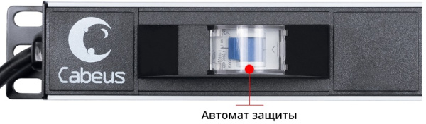 фото Блок розеток 19", 10 розеток Cabeus PDU-16-14C13-10C19-B-C14 в Казани