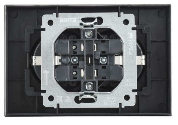 фото Розетка двухместная с заземлением  IEK BR-R27-16-K53-F в Санкт-Петербургe
