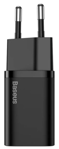 

Зарядное устройство сетевое Baseus CCSP020101 Super Si Quick Charger USB-C 25W Black, CCSP020101