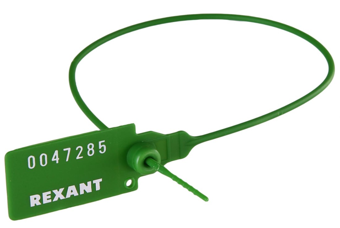 

Пломба Rexant 07-6133 пластиковая номерная 350мм зеленая, 07-6133