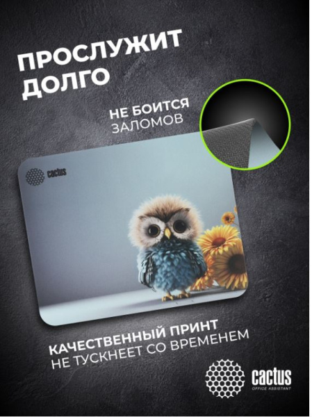 фото Коврик для мыши Cactus Owl в Волгограде
