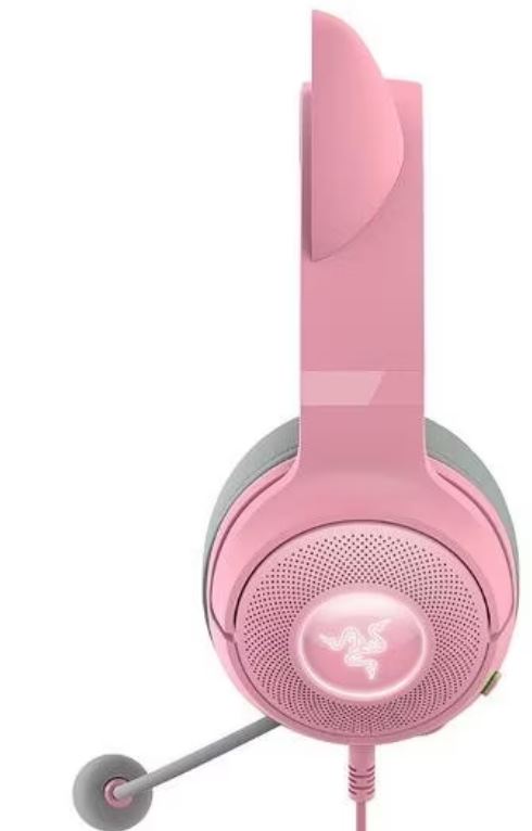 

Гарнитура Razer Kraken Kitty V2 RZ04-04730200-R3M1 Quartz Edition USB Headset with RGB Kitty Ears, Kraken Kitty V2