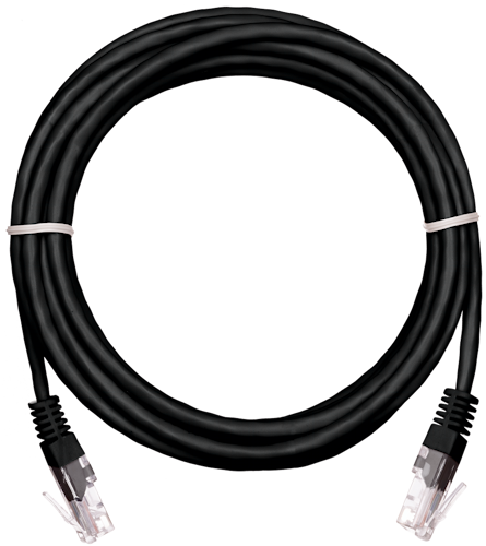 фото Кабель патч-корд U/UTP 5e кат. 3м Netlan EC-PC4UD55B-BC-PVC-030-BK-10 в Уфе